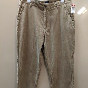 Basic Editions men's corduroy light brown pants